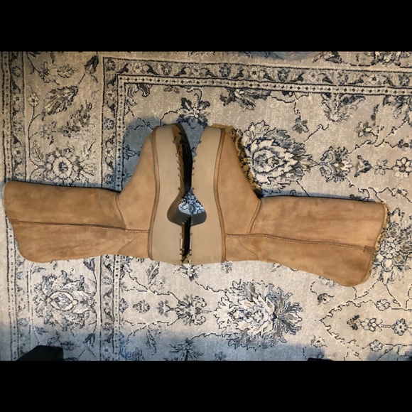 UGG Classic New Heights Genuine Shearling Cuffable Boot - Picture 8 of 12